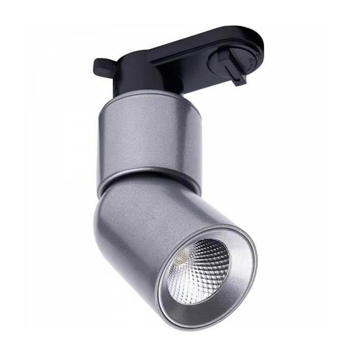 Однофазный LED светильник 10W 4000К для трека AL114 Feron (41009), цвет серебро - фото 1