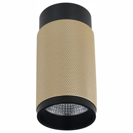 Накладной светильник iLedex Delta 1954-10W-3000K-36 BK+BR 