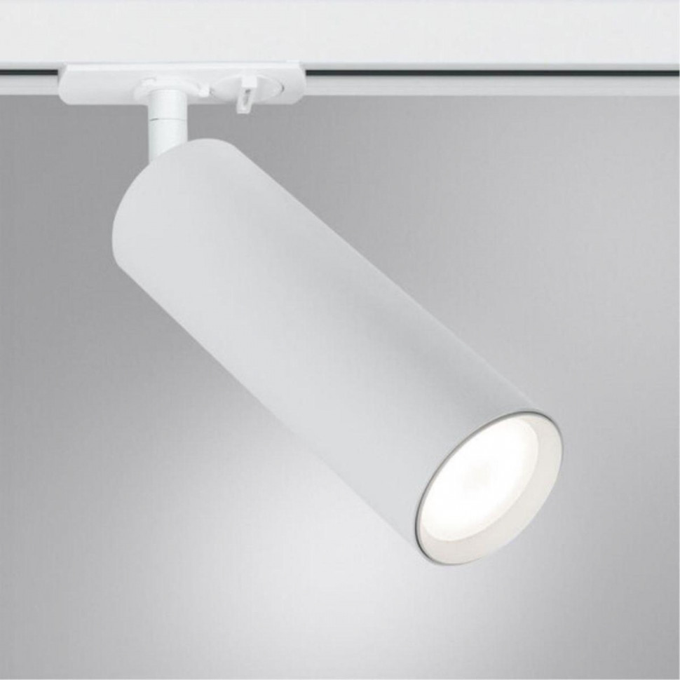 Однофазный светильник для трека Arte Lamp Beid A1515PL-1WH, цвет белый - фото 2