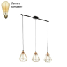 Подвесной светильник с лампочками Eglo 94195+Lamps 