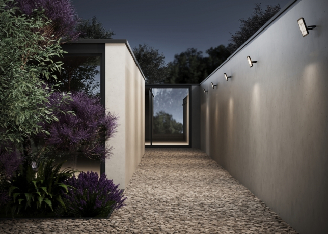 Настенно-потолочный прожектор Maytoni Outdoor Flood FL001-L150B4K 