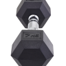 Нарушена упаковка!  <381811> Гантель гексагональная DB-301 7 кг, обрезиненная, черный 4680459126740