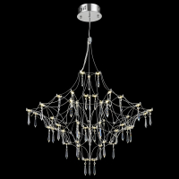 Cветильник подвесной, LED, 49x1W, 3000/4000/6000K Wertmark FEDELINA WE335.08.103