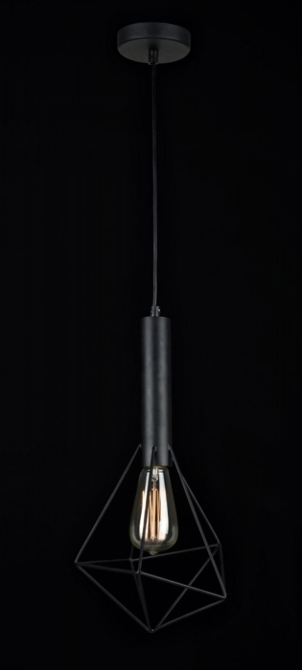 T021-01-B Подвесной светильник Maytoni Spider, цвет черный - фото 1