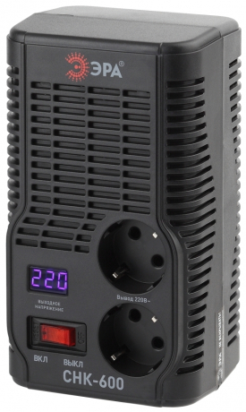 Стабилизатор напряжения ЭРА СНК-600 169590