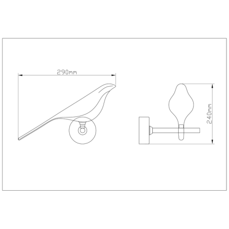 Бра Divinare Summer 1188/06 AP-6 