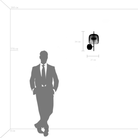 Бра Cupola Lightstar 804618 