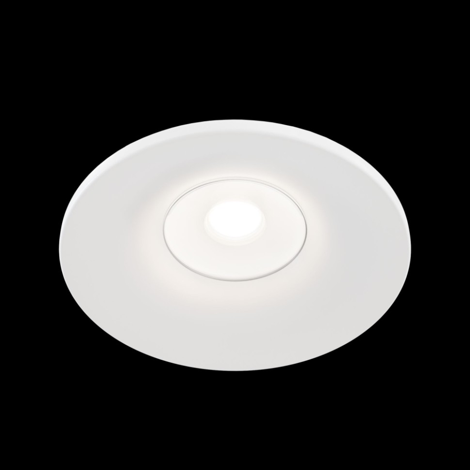 Встраиваемый светильник Maytoni Barret DL041-01W, цвет белый - фото 2