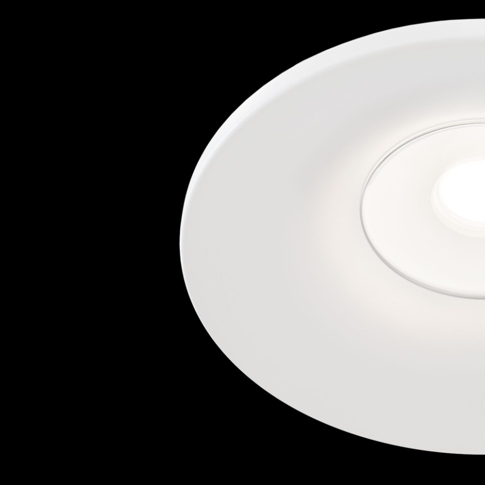 Встраиваемый светильник Maytoni Barret DL041-01W, цвет белый - фото 4
