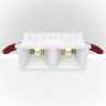 Встраиваемый светильник Maytoni Technical Alfa DL043-02-10W4K-SQ-W 