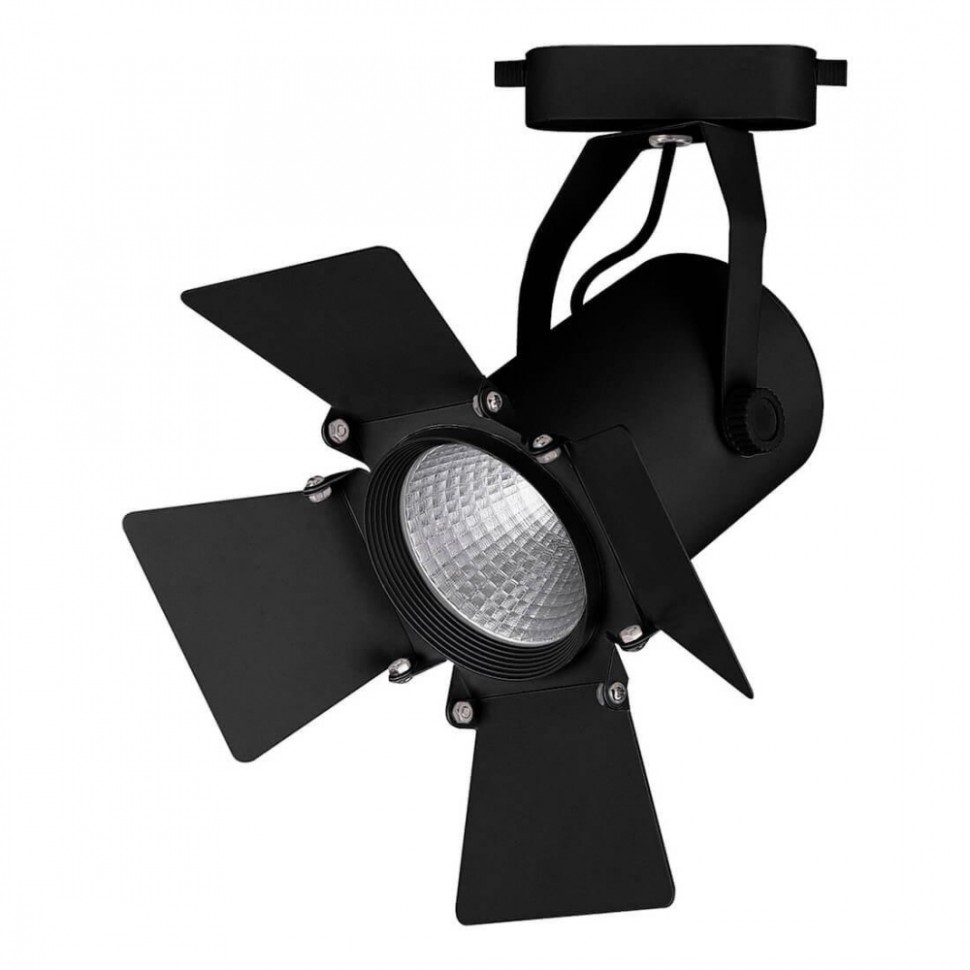 Однофазный LED светильник 20W 4000К для трека Feron AL110 (32557 ), цвет черный матовый - фото 1