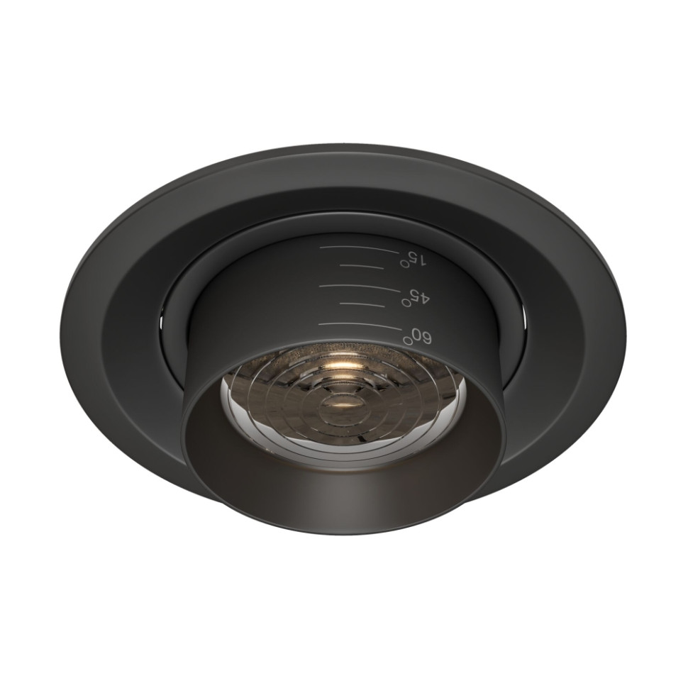 Встраиваемый светодиодный светильник Maytoni Technical Elem DL052-L15B4K, цвет черный - фото 1