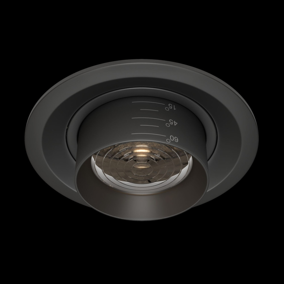 Встраиваемый светодиодный светильник Maytoni Technical Elem DL052-L15B4K, цвет черный - фото 2