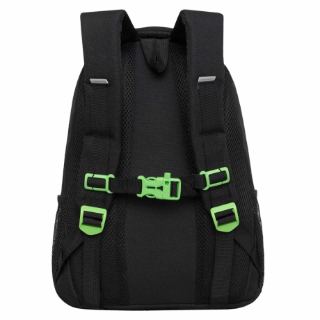 Нарушена упаковка!  <710062> Рюкзак GRIZZLY школьный, укрепленная спинка, 3 отделения, для девочек, KITTENS, фиолетовый, 39х30х20 см, RG-362-4/2 (272816)