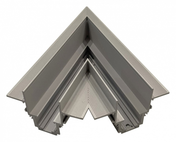 Соединитель угловой L-образный для треков встраиваемых Maytoni Technical Accessories for tracks Gravity TRA010CLS-42W 