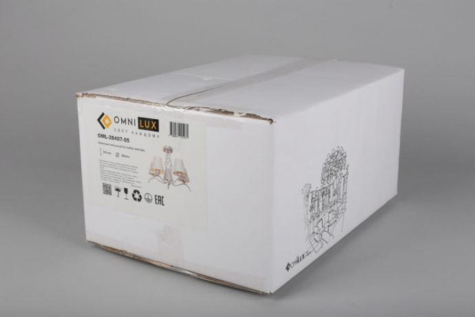 OML-28407-05 Потолочная люстра Omnilux Ugento 