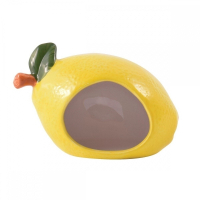 Нарушена упаковка!  <281500> КерамикАрт домик для грызунов Лимончик  13х8х9 см