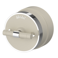 Выключатель одноклавишный с корпусом Werkel Vintage (слоновая кость матовый/хром) W5812055