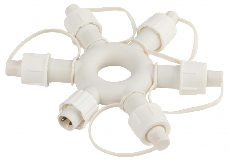 Разветвитель ЭРА ERAPS-OR2 круговой для гирлянд 6 гнезд IP44 ПВХ 24 В Б0051903 719₽