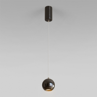 Нарушена упаковка!  <303559> Подвесной светодиодный светильник Elektrostandard 50215/1 LED черный жемчуг (a055676)