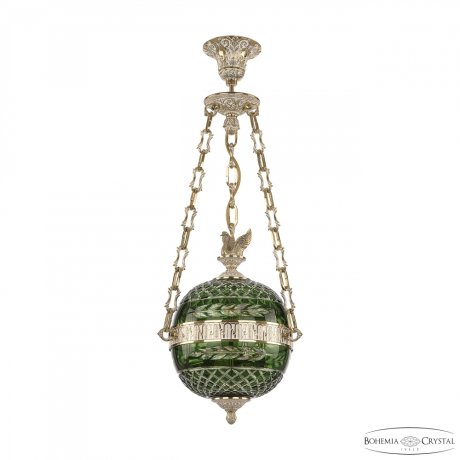 Подвесной светильник Bohemia Ivele Crystal 7100 71000P/25 GW Clear-Green/H-1J FS1S 