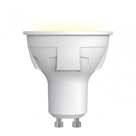 Светодиодная лампа GU10 6W 3000K (теплый) Venturo Uniel LED-JCDR 6W-WW-GU10-FR PLP01WH (UL-00002423) 