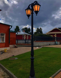 Парковый фонарь Fumagalli TABOR OFIR/NOEMI 2L  E35.205.R20.AYH27DN