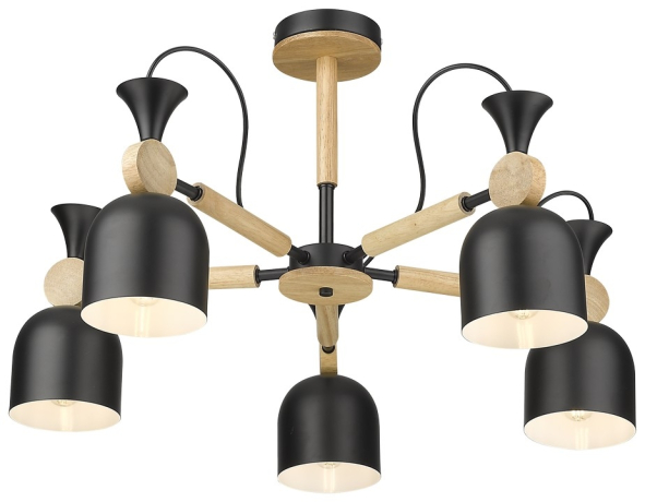 Люстра на штанге Velante с поддержкой Маруся 225-023-05-М 