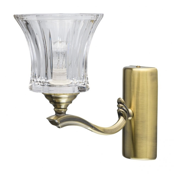 Бра со свeтодиодной лампочкой E14, комплект от Lustrof. №196683-667794, цвет бронза - фото 1