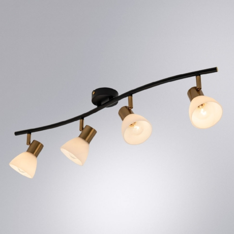 Спот Arte Lamp Falena A3117PL-4BK 