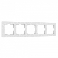 Рамка на 5 постов Werkel Hammer белый W0052401