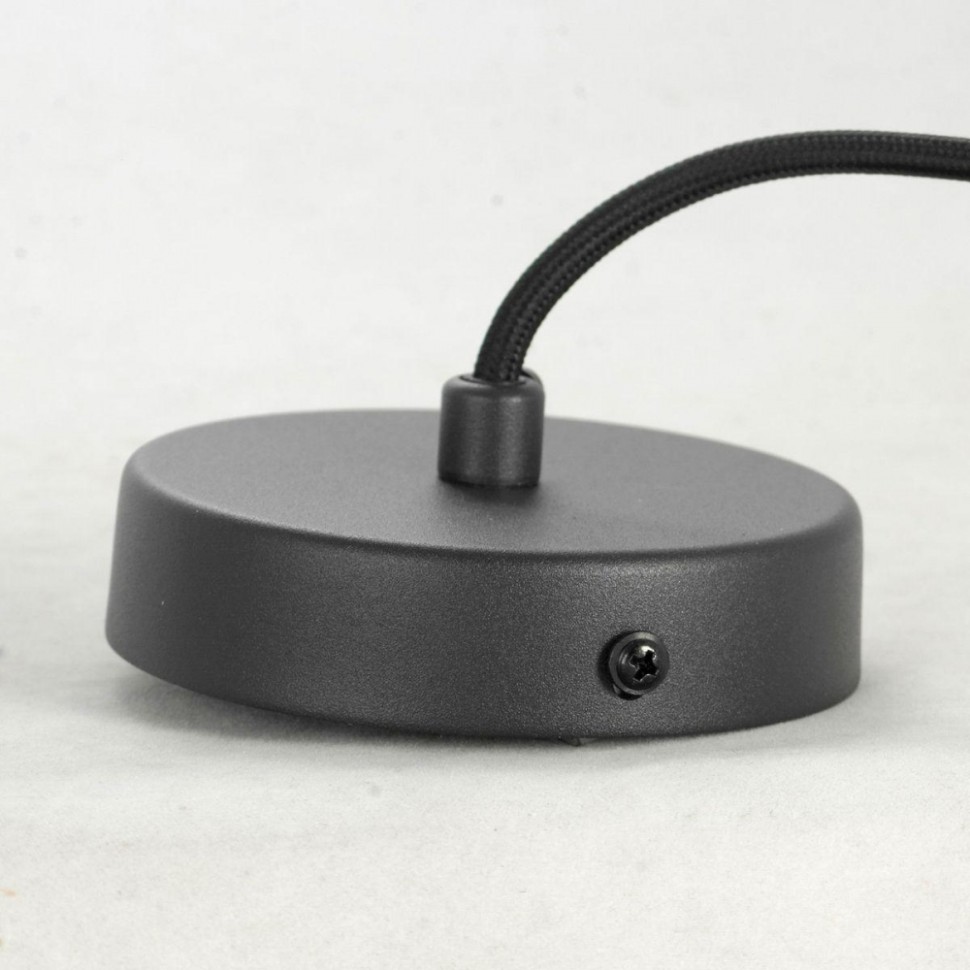 Подвесной светильник Lussole LSP-8514, цвет чёрный - фото 3