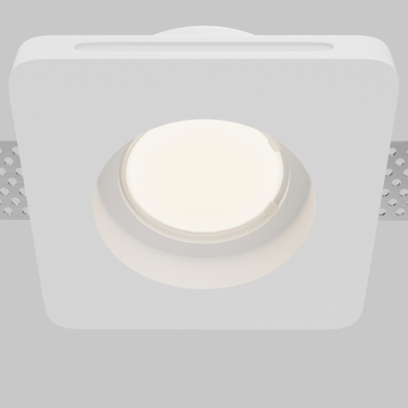 Встраиваемый светильник Maytoni Technical Gyps Modern DL002-GU10-01-W 