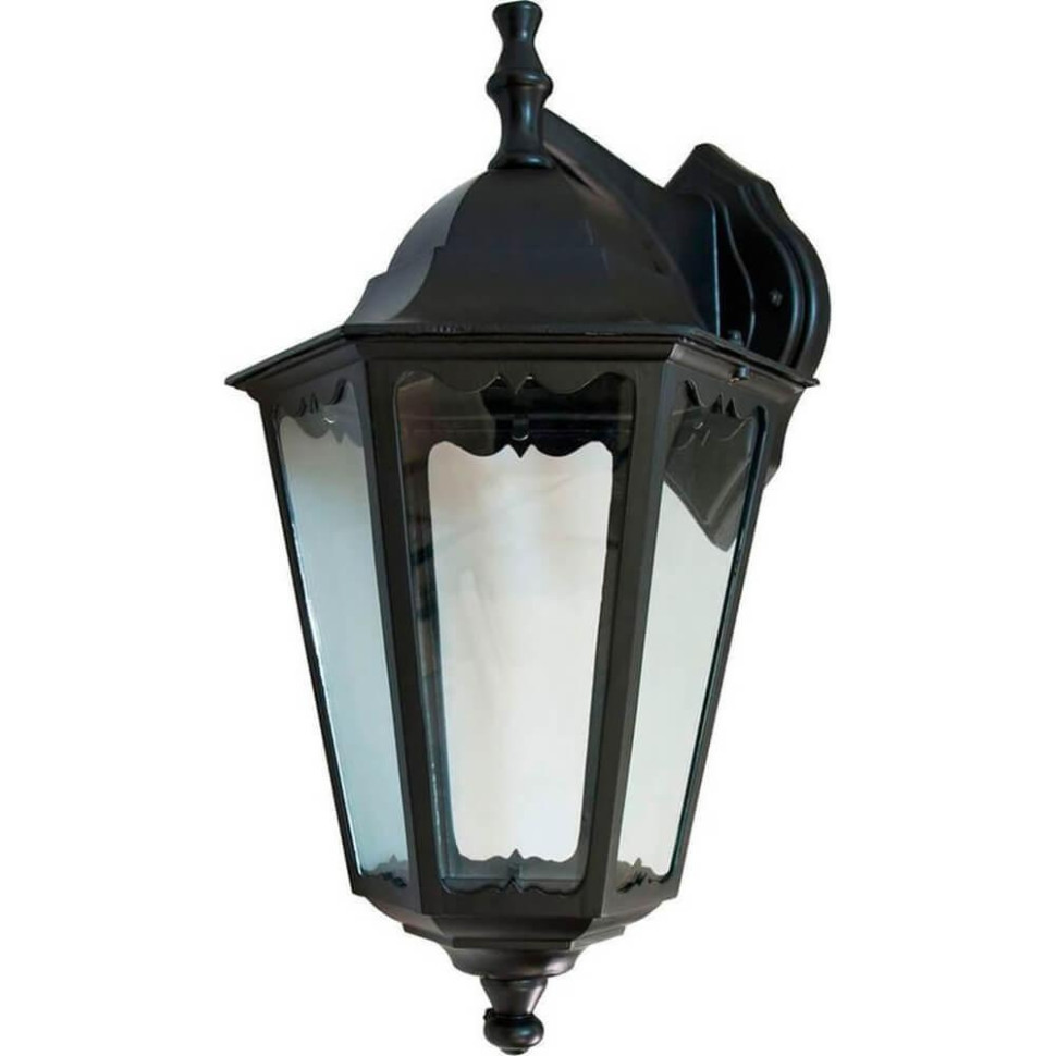 Садово-парковый настенный светильник Классика Feron 6202 (11066), цвет черный - фото 1