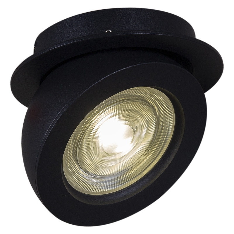 Встраиваемый светодиодный светильник Reluce 84053 1421039, цвет черный - фото 2