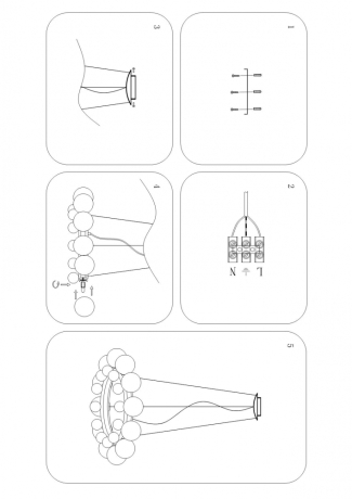 Подвесная люстра Lightstar с поддержкой Алисы, Sferetta 801124 