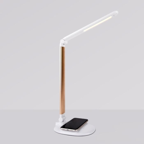 Светодиодная настольная лампа с беспроводной зарядкой Ambrella light Desk DE525 