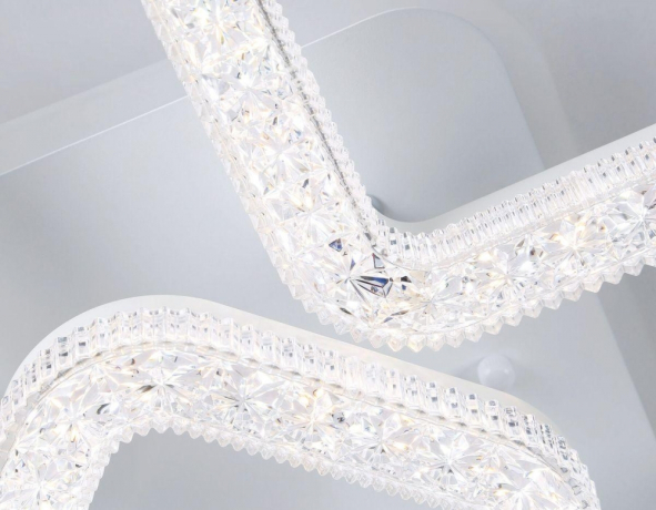 Потолочная дммируемая люстра с пультом ДУ Ambrella light Original FA3914 