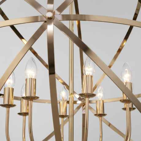 Подвесная люстра Eurosvet Santi 60139/8 золото 