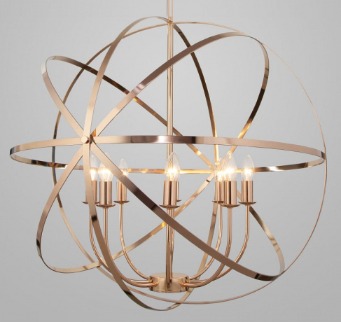 Подвесная люстра Eurosvet Santi 60139/8 золото 