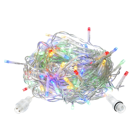 3*0,6м. Электрогирлянда-конструктор ''Бахрома'' 72LED (RGB) IP44 Vegas 295906