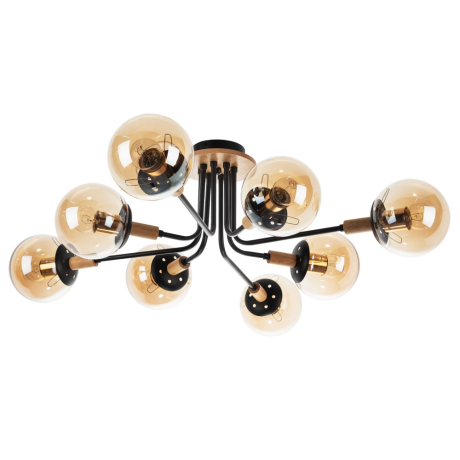 Люстра на штанге Arte Lamp Oxford A2716PL-8BK 