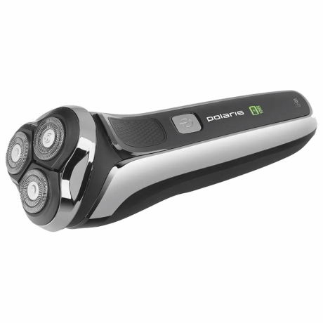 Электробритва POLARIS 710324 PRO 5, 3 головки, аккумулятор, сухое и влажное бритье, черная, 51919 (456716)