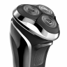 Электробритва POLARIS 710324 PRO 5, 3 головки, аккумулятор, сухое и влажное бритье, черная, 51919 (456716)
