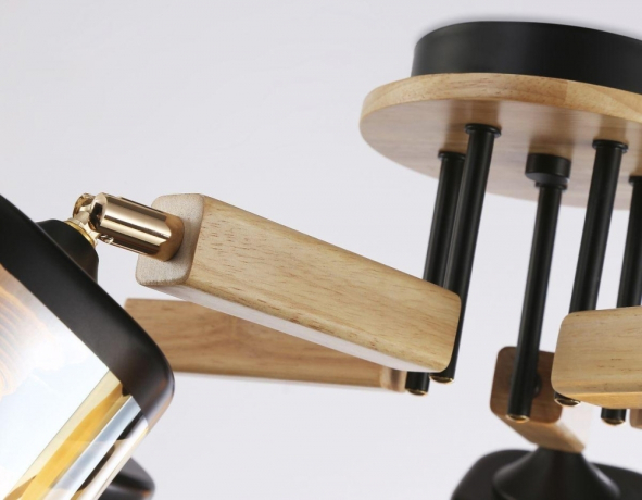 Потолочная люстра с лампочками Ambrella light TR9529+Lamps 