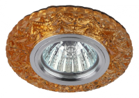 Встраиваемый светильник cо LED подсветкой Эра DK LD4 TEA/WH (Б0019206)