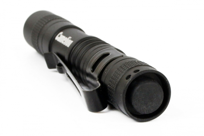 Ручной светодиодный фонарь на батарейках. Дистанция освещения 150 м. 3 режима работы. Camelion 188977 (12916)