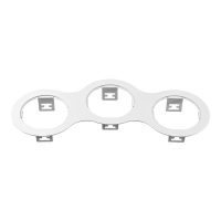 Рамка на 3 светильника Lightstar Domino 214696