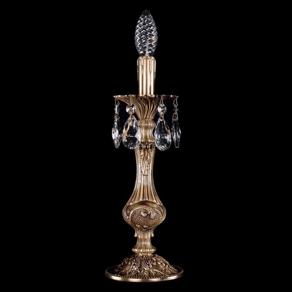 Настольная лампа Bohemia Ivele Crystal 7003/1-33 FP, цвет бронзовый 7003/1-33 FP - фото 1