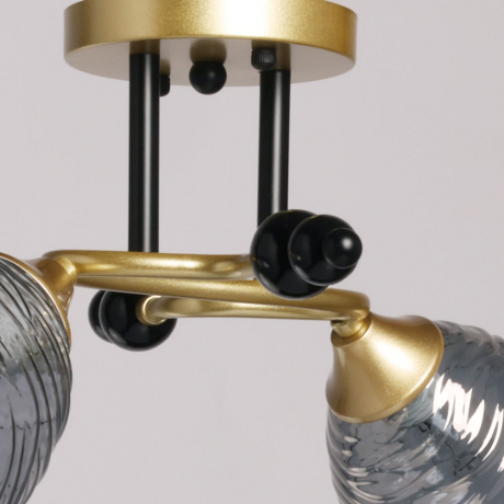 Потолочный светильник с лампочками DeMarkt 463012402+Lamps 